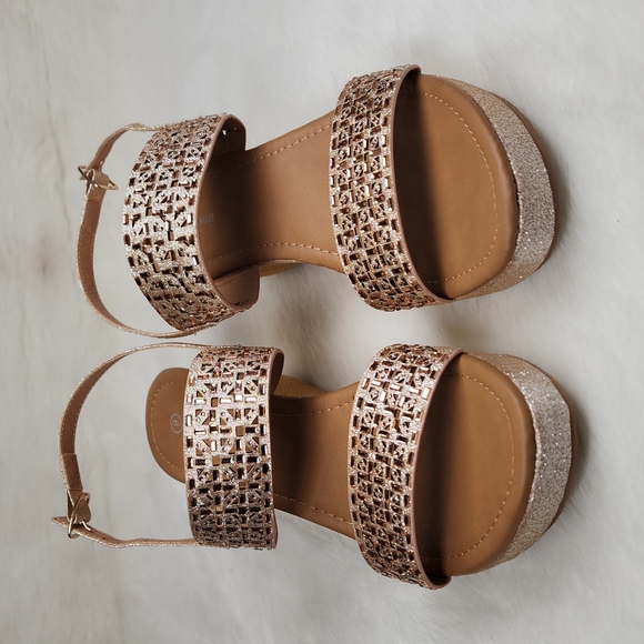 Top Moda Desire1 Champagne Size 9 NWT in Original Retail box - Picture 4 of 16